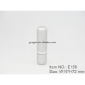 Graceful Aluminum Cylindrical Lipstick Tube Container E159, cup size12.1/12.7,Custom color